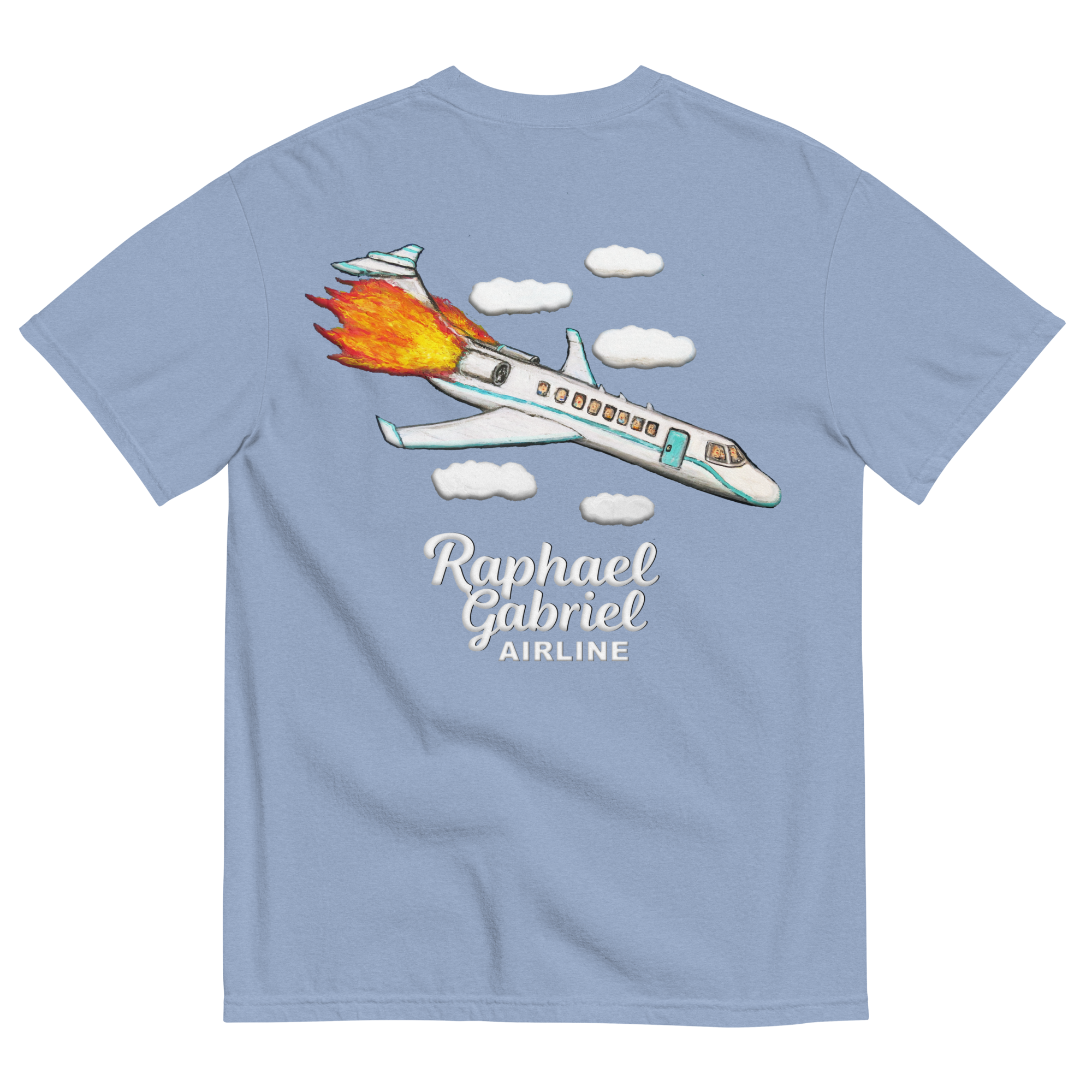 Unisex garment-dyed heavyweight t-shirt - Image 3