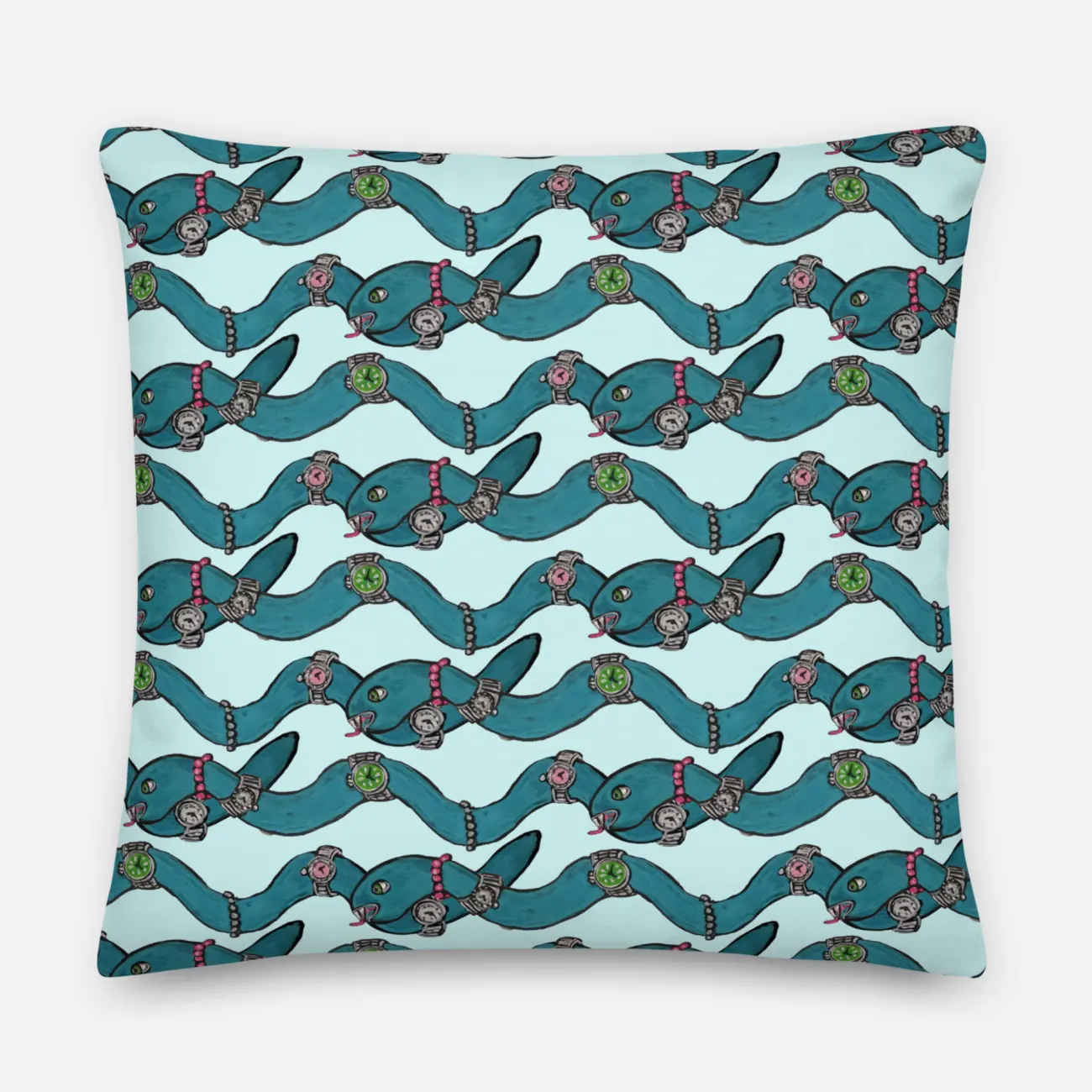 "SNAKES ON THE PILLOW"